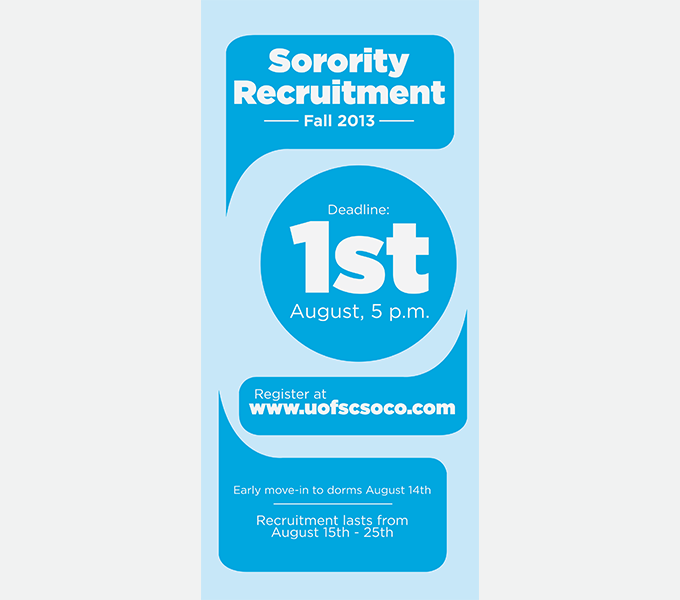 Sorority Recruitment 2013