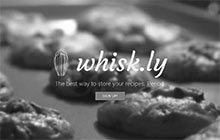 Whisk.ly website project.