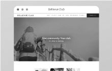 BellevueClub.com redesign project.